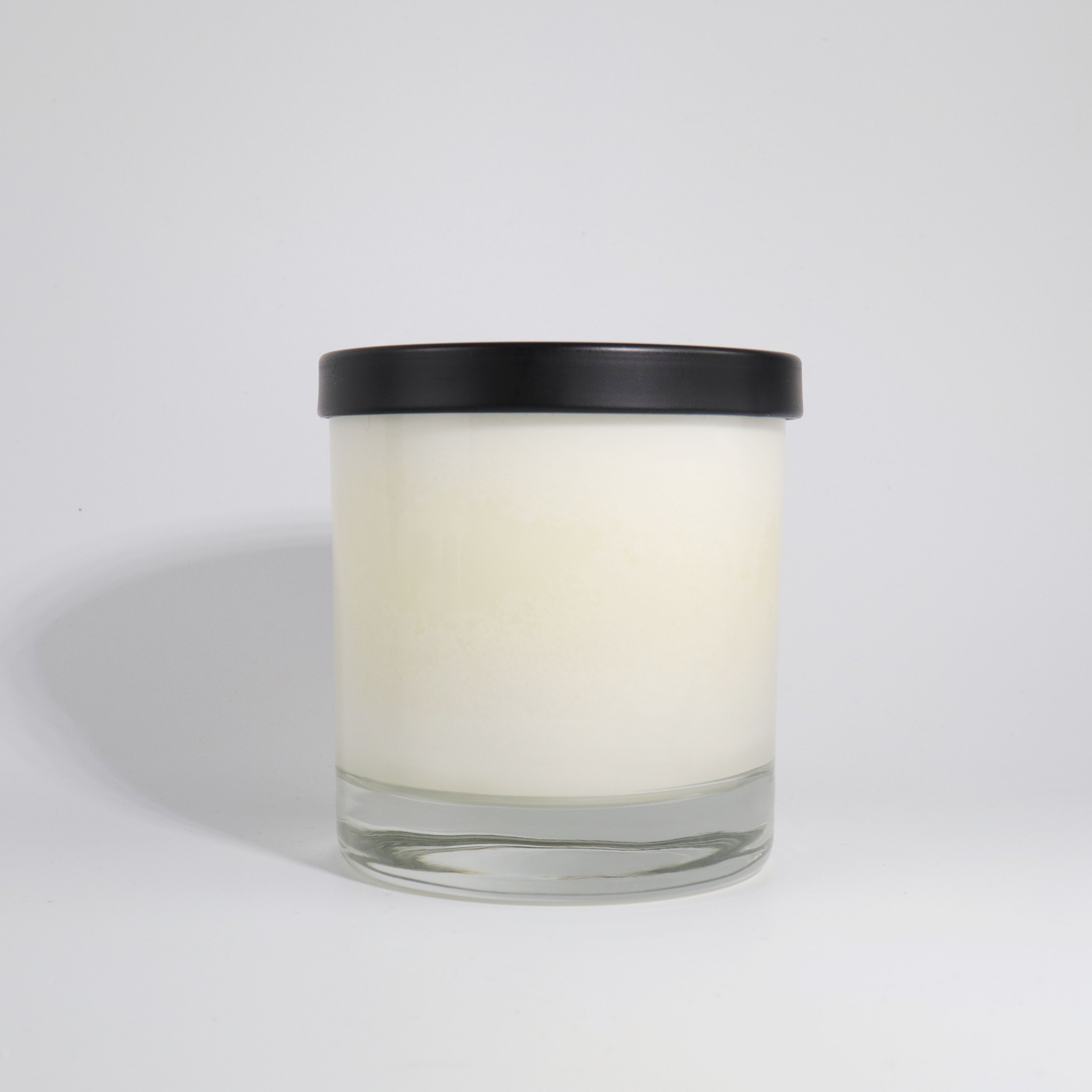 300ml empty clear candle glass jars with lids