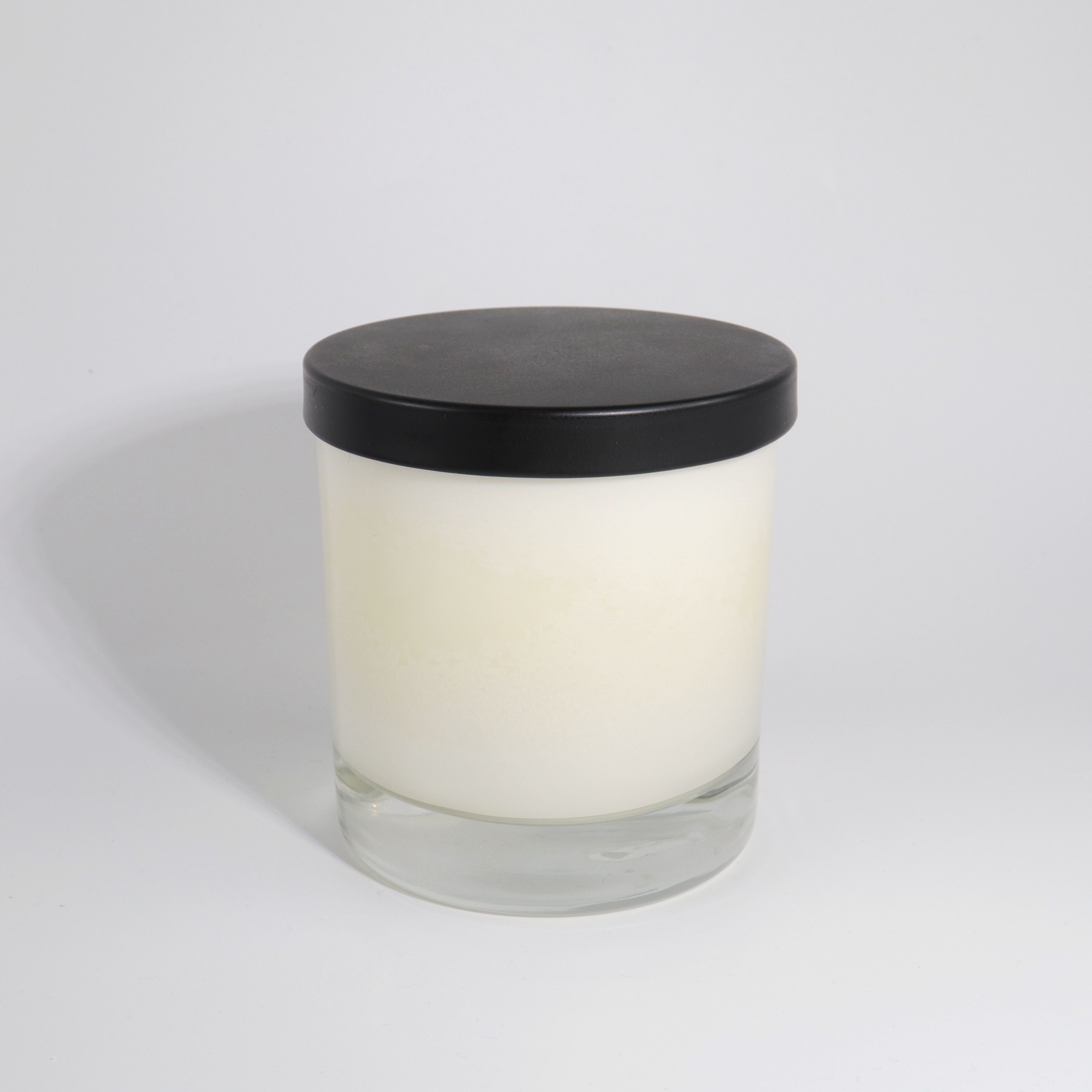300ml empty clear candle glass jars with lids