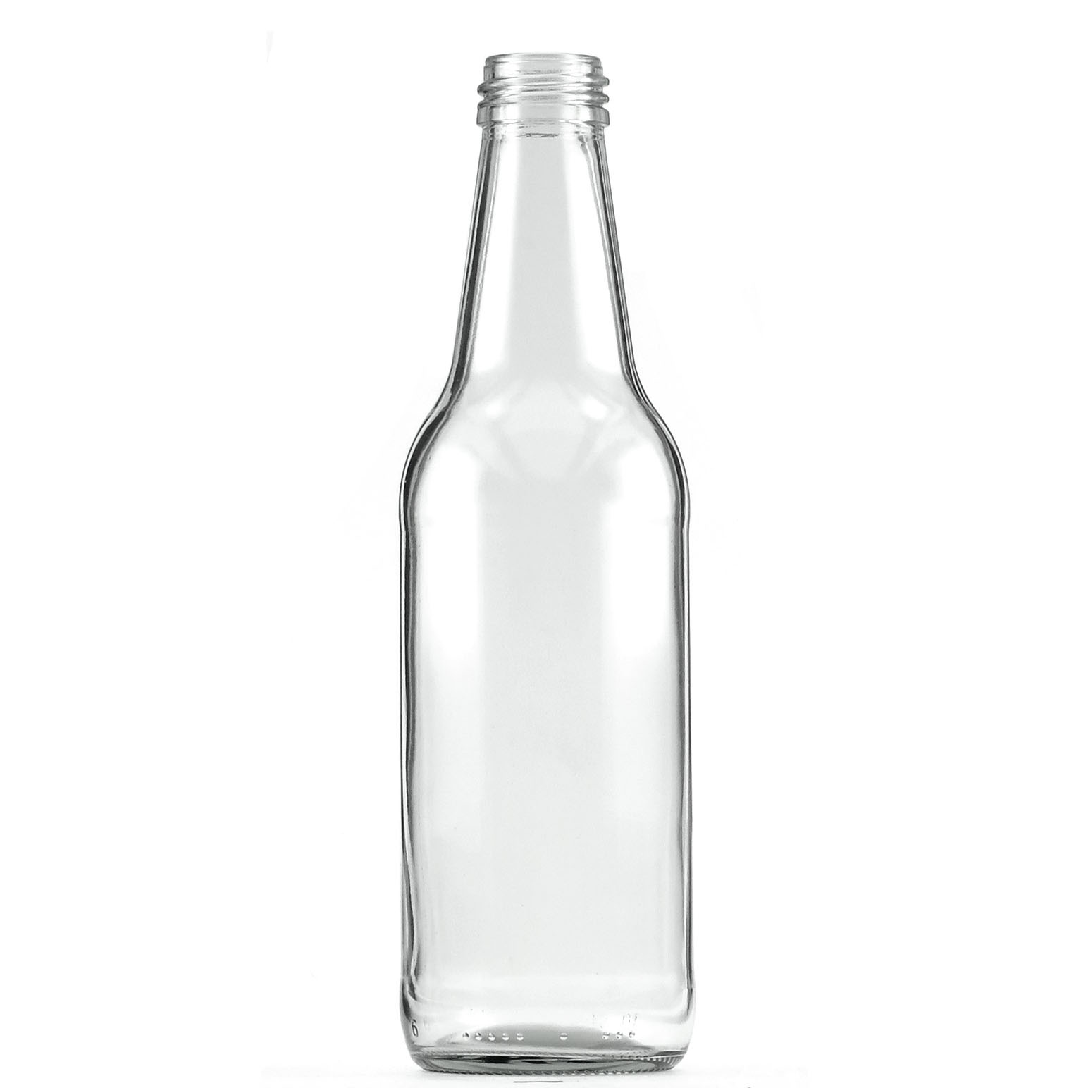 300ml glass bottle 28mm neck green color glass bottle for juice soju drinks free samples soju glass bottle