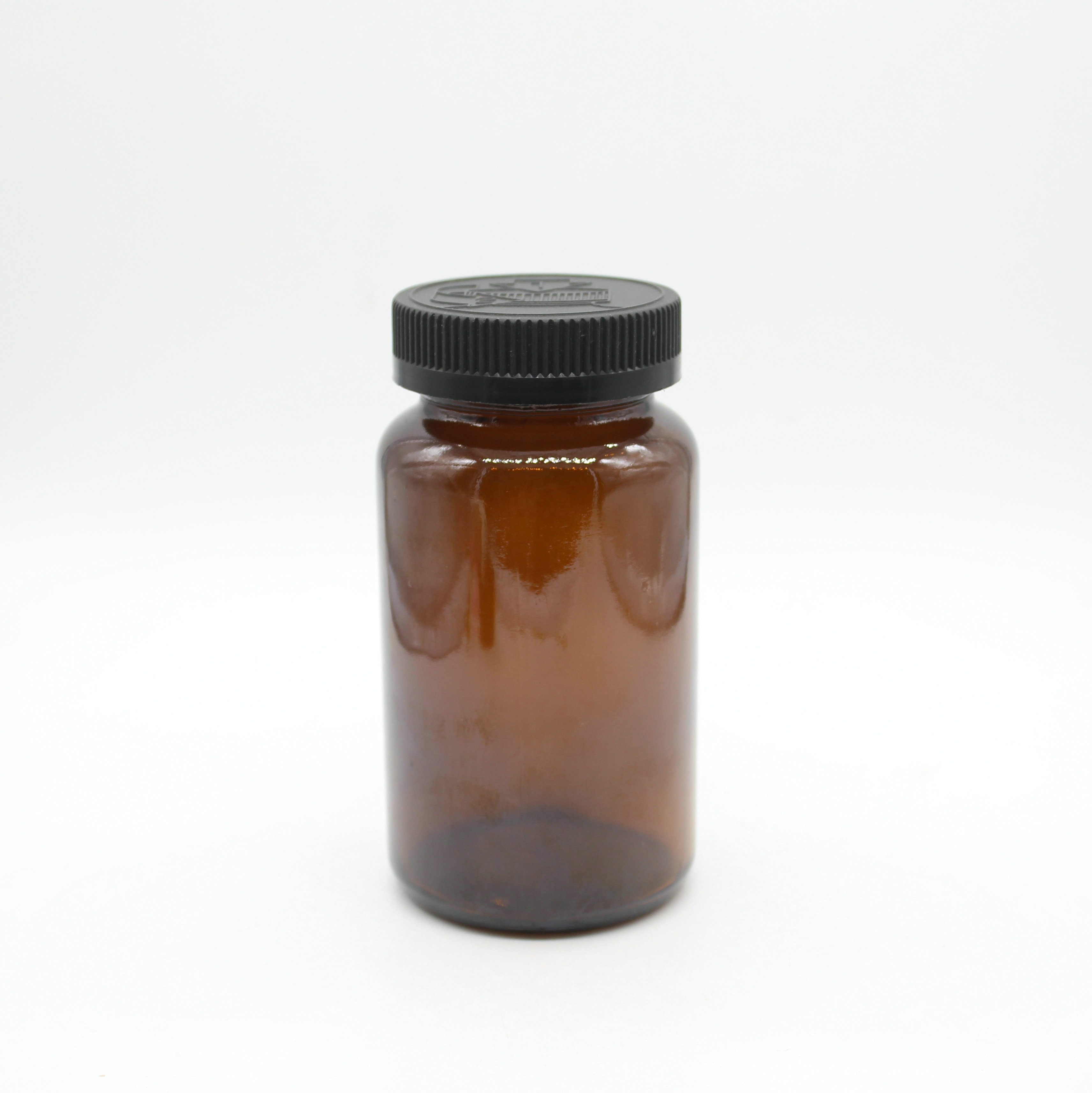 300ml pharmaceutical amber capsule glass packaging medicine tablets pill bottles with child proof cap