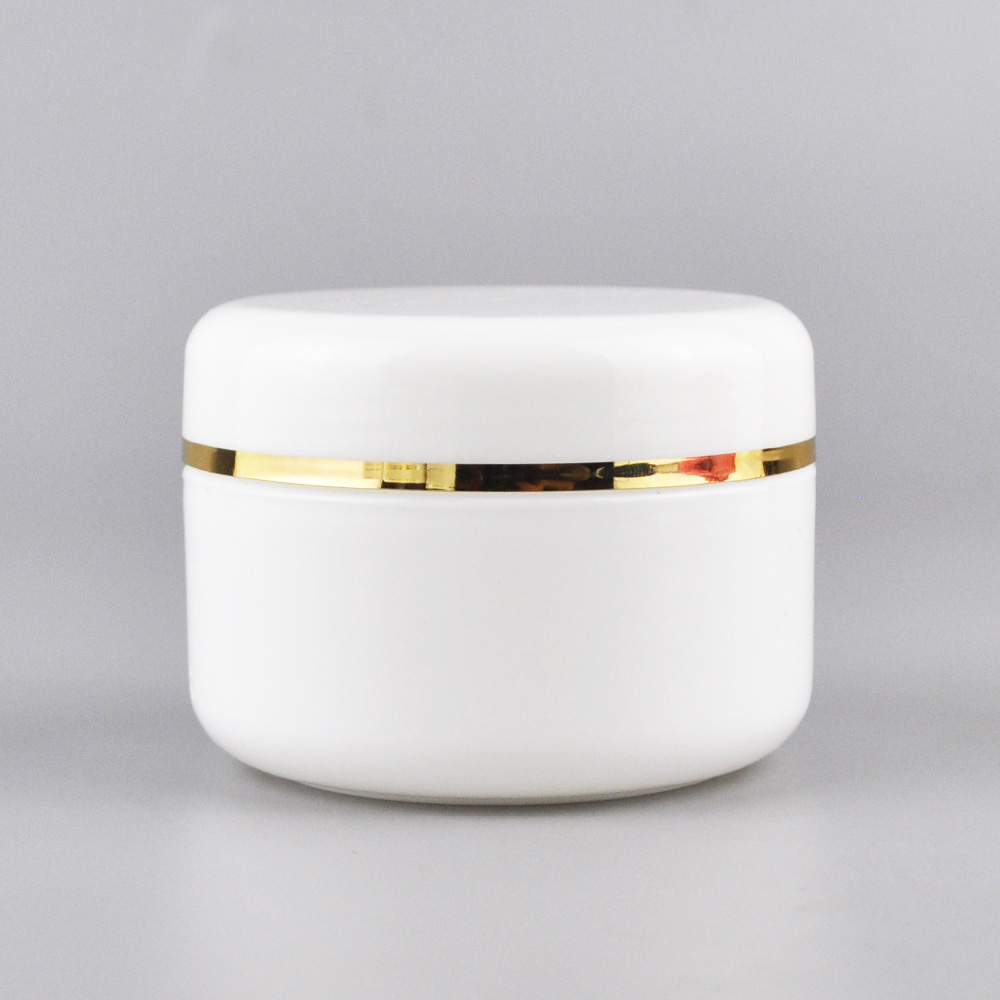 300ml plastic cosmetic packaging cream jar for skincare hair film