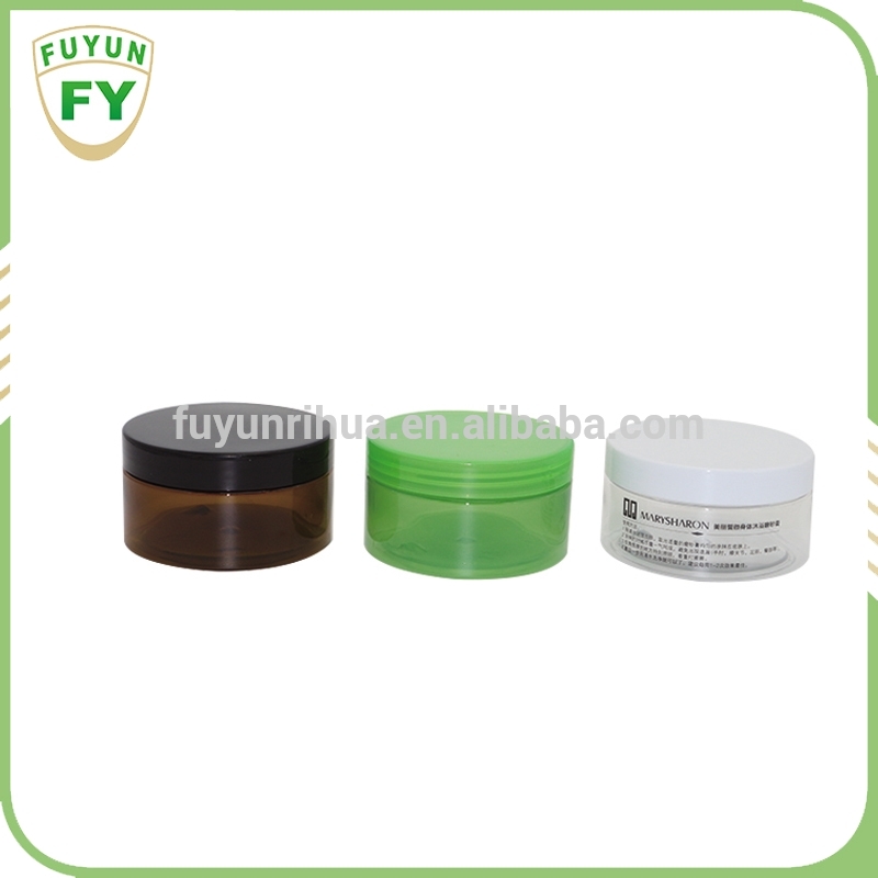 300ml plastic mason jar with metal lid