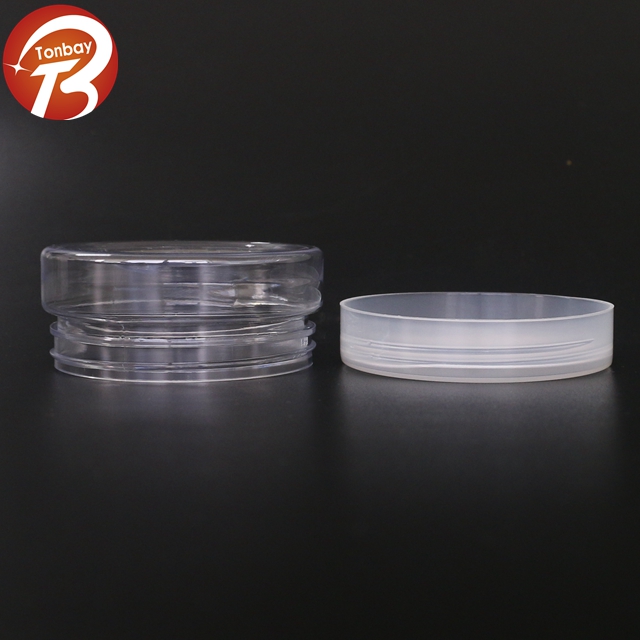 300ml plastic pet jar with lid/aluminum cap