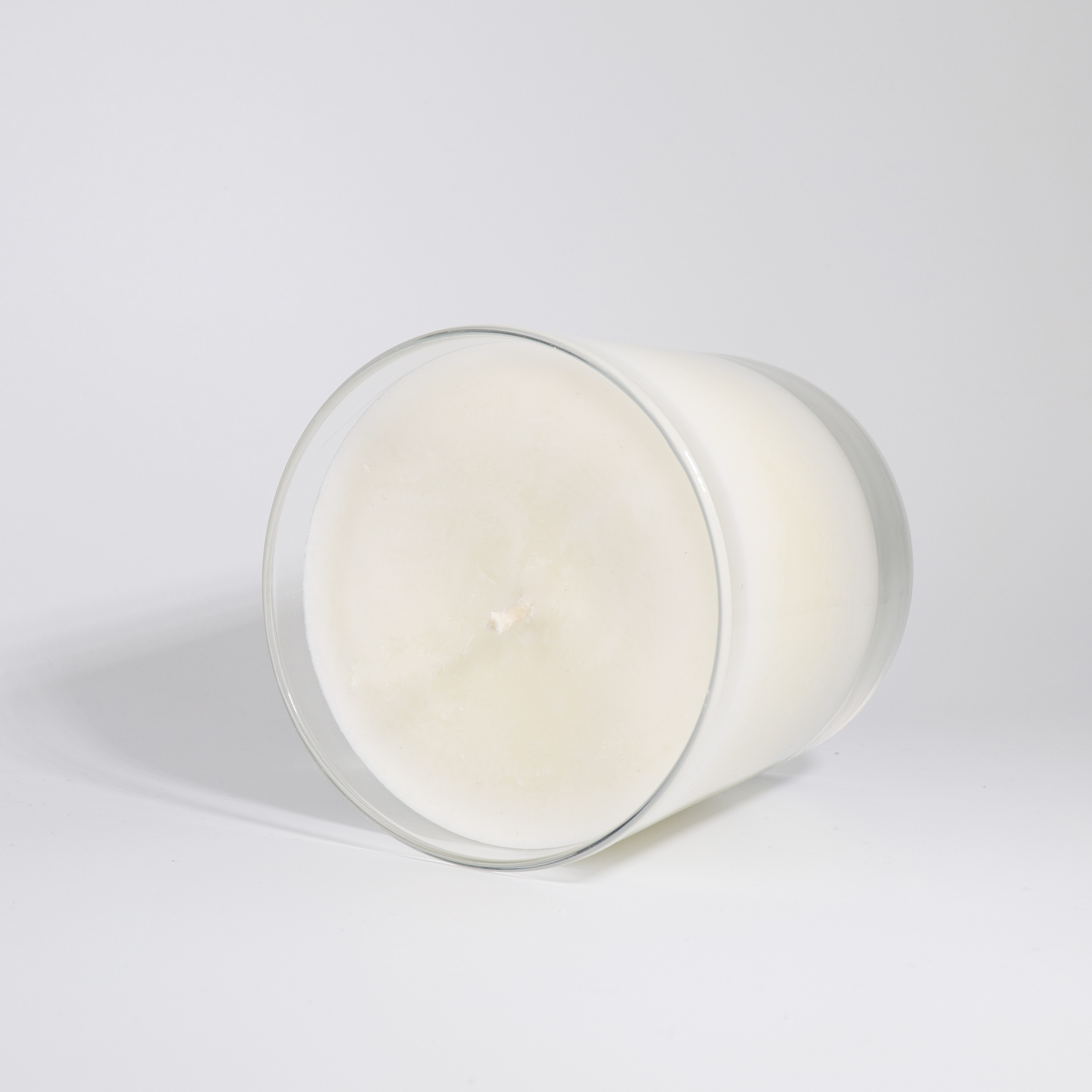 300ml quality empty glass candle jar with metal lids factory price