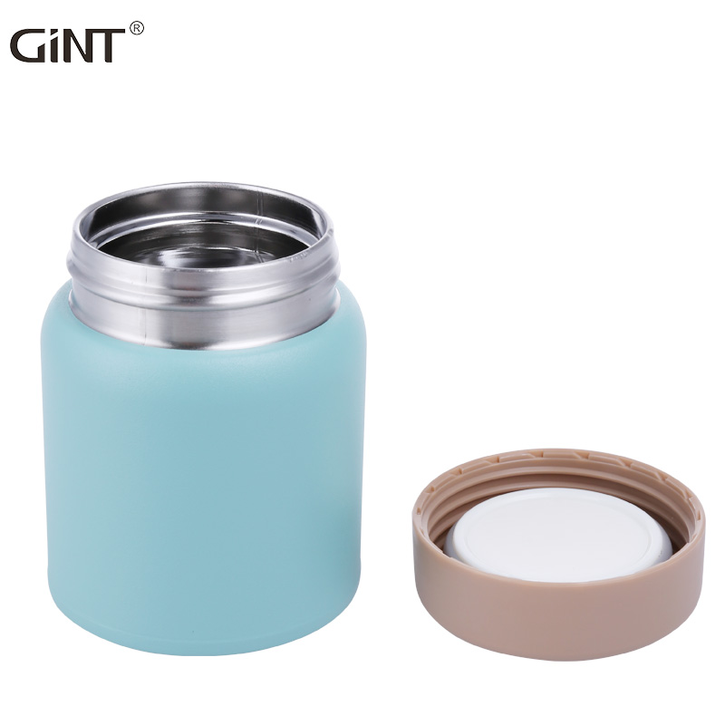 304 stainless steel Double Wall lunch jar Reusable Portable lunch flask