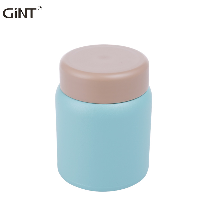 304 stainless steel lunch jar Double Wall Insulated food soup jar with lid lunch jar Office school portable lunch flask