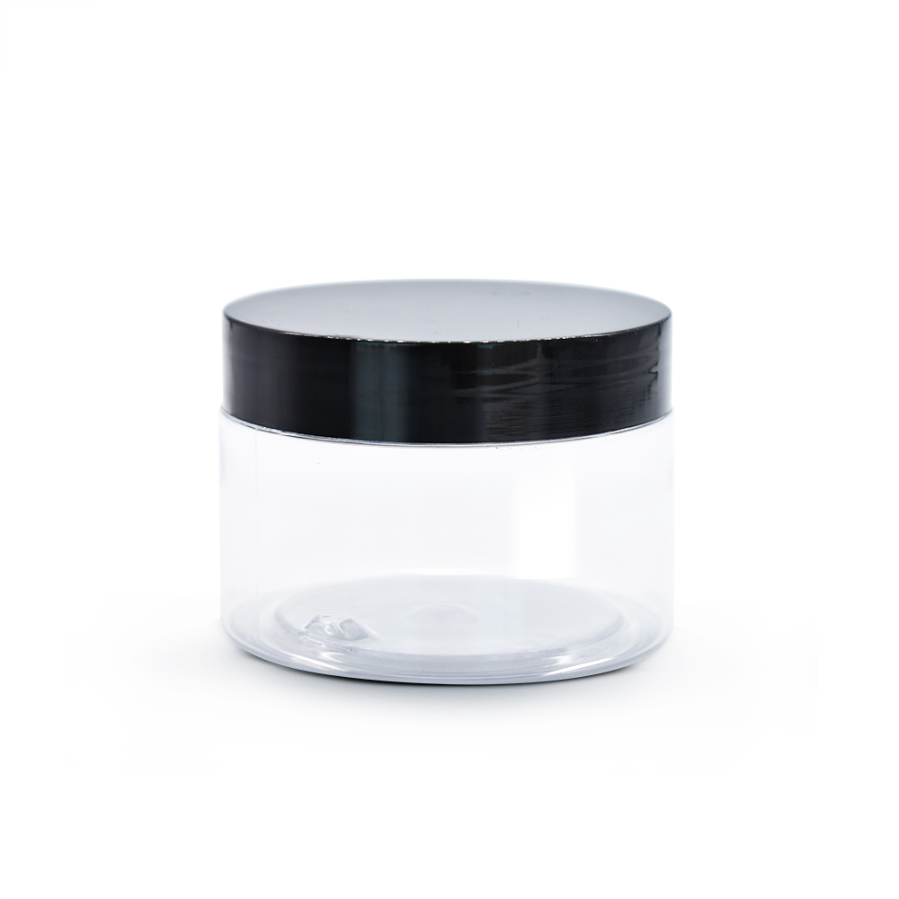 30G 50G 100G 120G 150G 200G 250G 300G 350G 400G  420G 450G 500G  600G 800G 1000G clear pet plastic cosmetic cream jar black cap