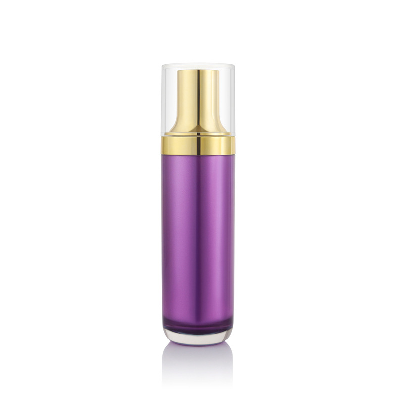 30G 50G 2 Oz 15Ml 30Ml 50Ml 100Ml PMMA Acrylic Purple Cosmetic Essential Oil Jars Bottles