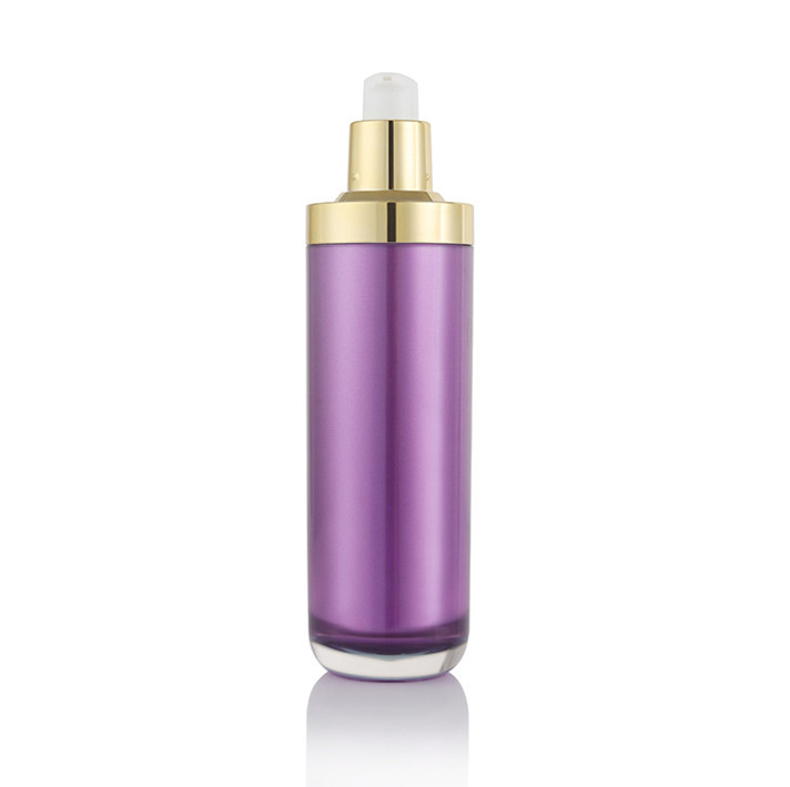30G 50G 2 Oz 15Ml 30Ml 50Ml 100Ml PMMA Acrylic Purple Cosmetic Essential Oil Jars Bottles