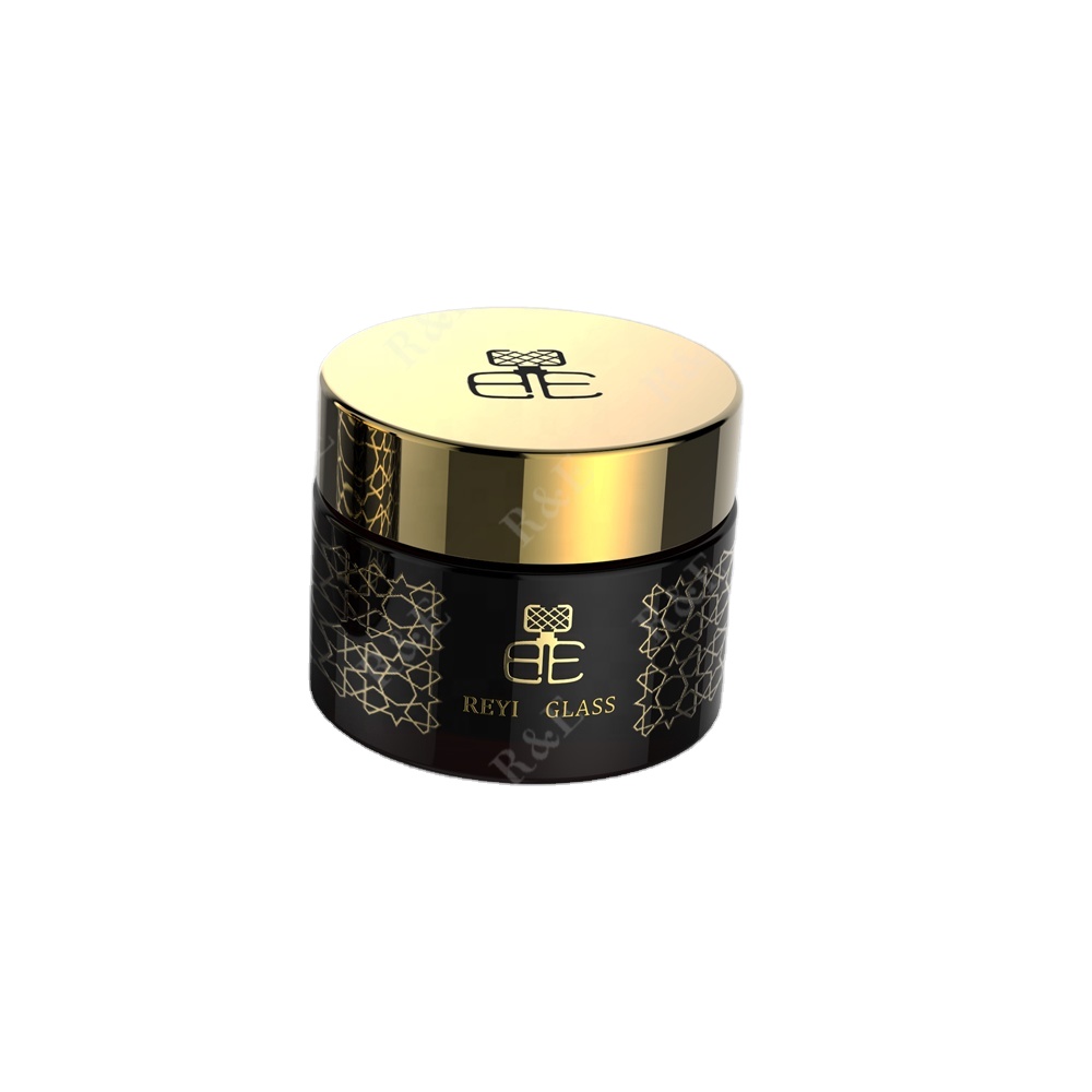 30G 50G New Customized Bakhoor Jar Personal Care Cream Jar With Aluminum Cap