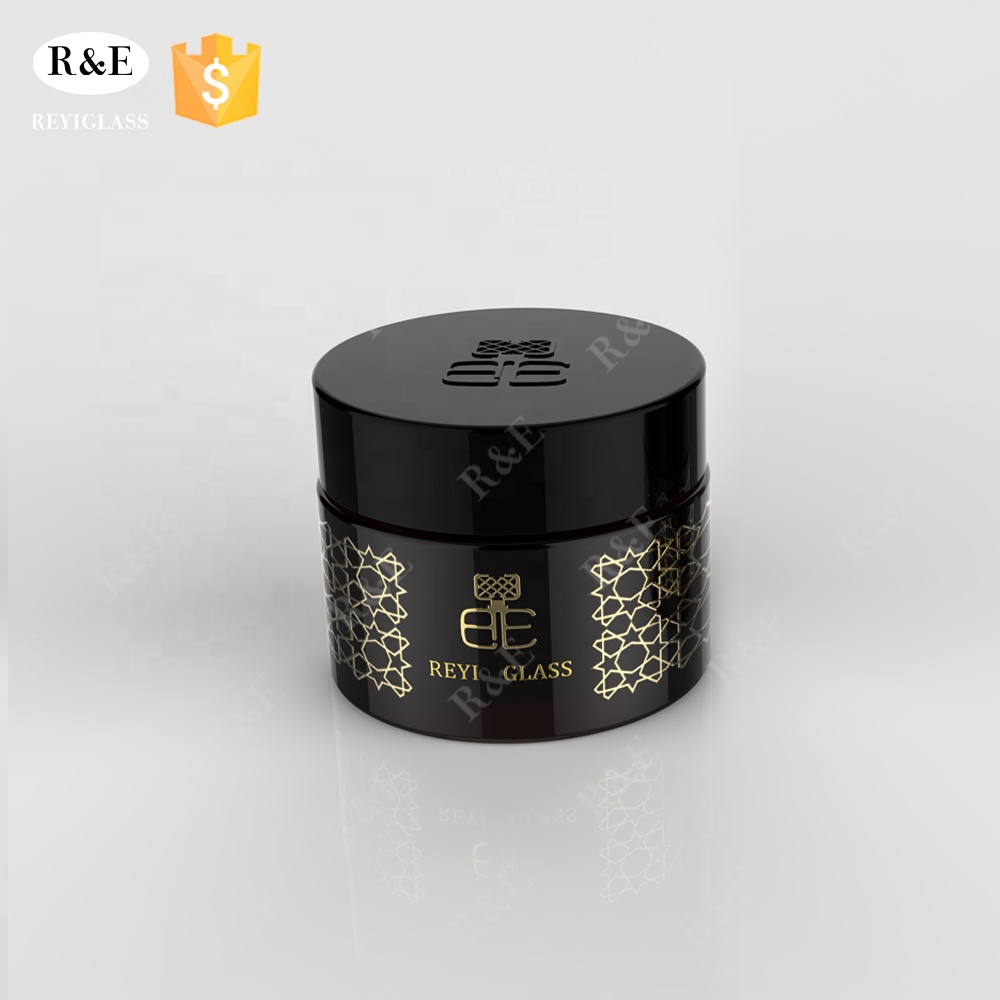30G 50G New Customized Bakhoor Jar Personal Care Cream Jar With Aluminum Cap