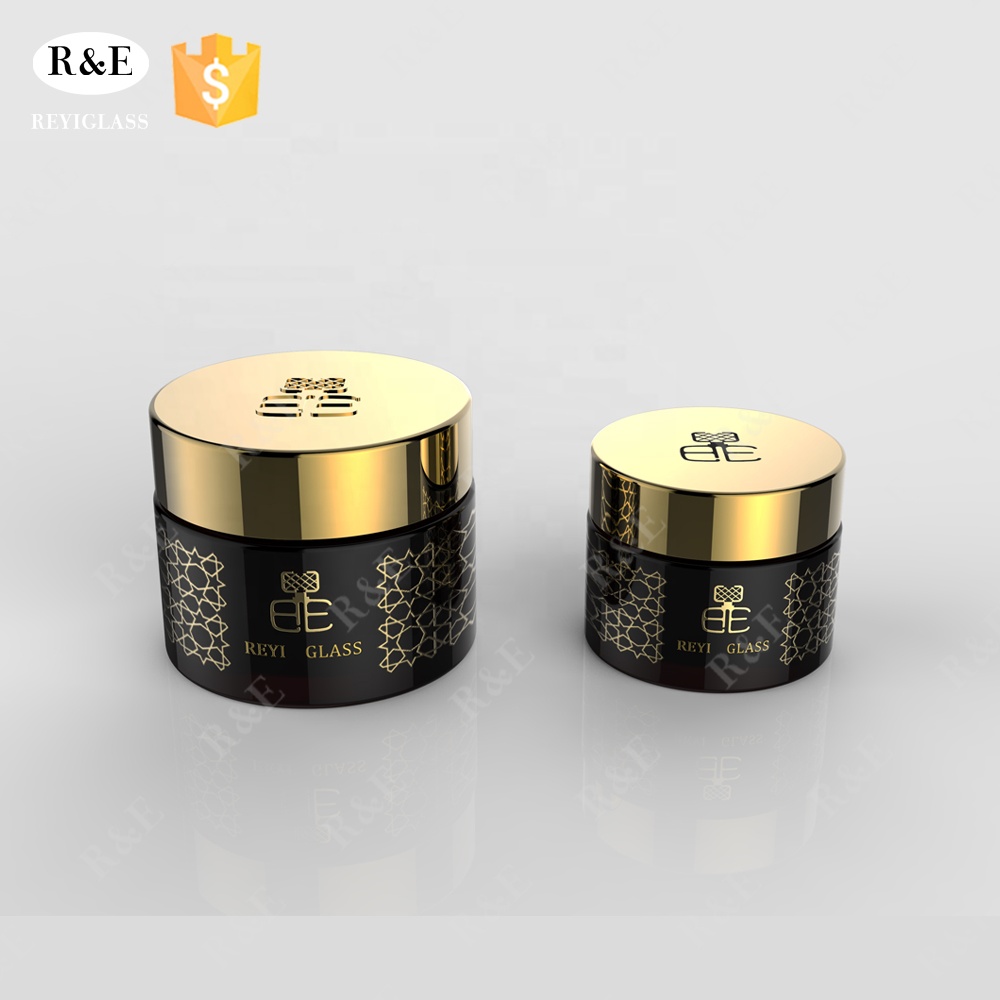 30G 50G New Customized Bakhoor Jar Personal Care Cream Jar With Aluminum Cap