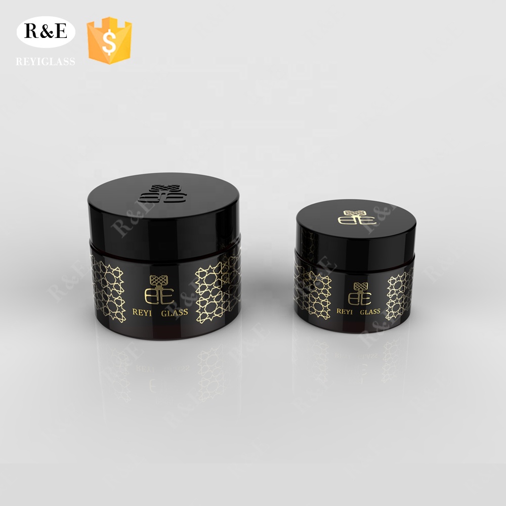30G 50G New Customized Bakhoor Jar Personal Care Cream Jar With Aluminum Cap