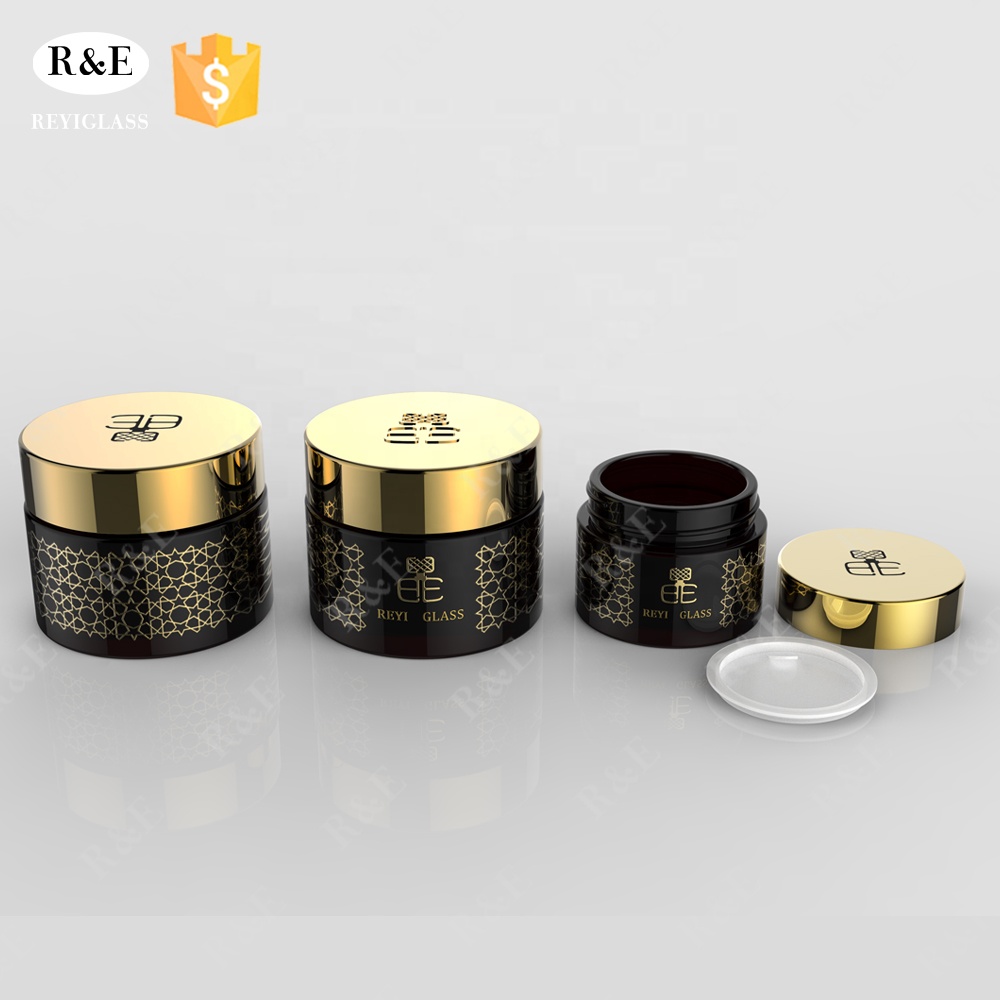 30G 50G New Customized Bakhoor Jar Personal Care Cream Jar With Aluminum Cap