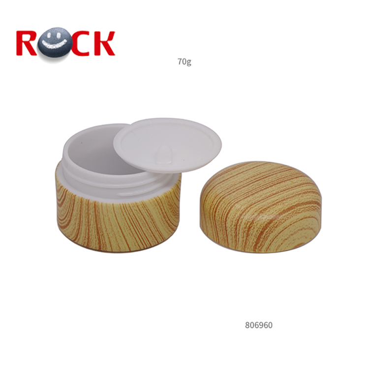 30G 70G Bamboo cosmetic packaging elegant face cream jar