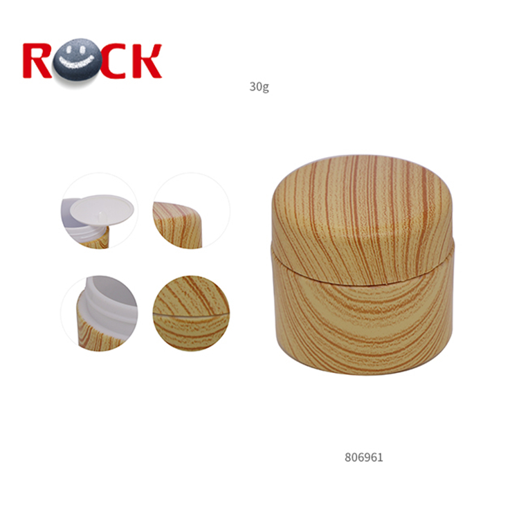 30G 70G Bamboo cosmetic packaging elegant face cream jar