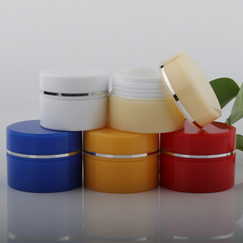 30G  Double Layer Plastic Makeup Cream Jar ,30ml Empty Cosmetic pp jar