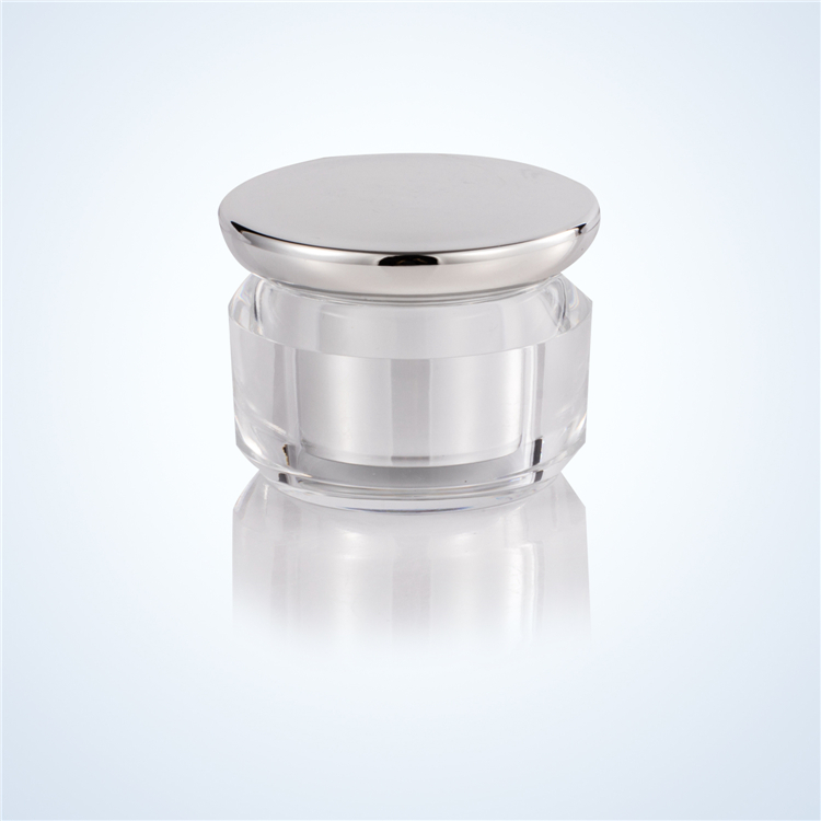 30G Empty Factory Cosmetic Cream Plastic Mason Jars And Bottles With Lids