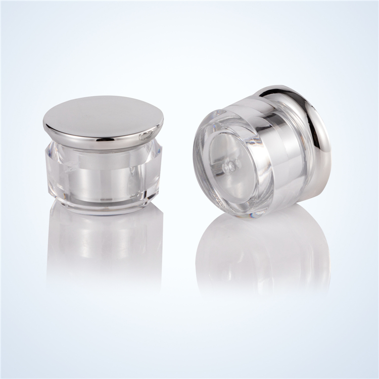 30G Empty Factory Cosmetic Cream Plastic Mason Jars And Bottles With Lids