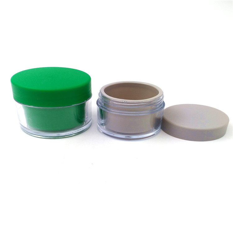 30ML 50ML empty skin care cream jar double layer cosmetic cream container