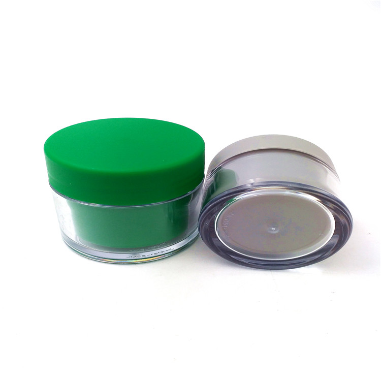 30ML 50ML empty skin care cream jar double layer cosmetic cream container
