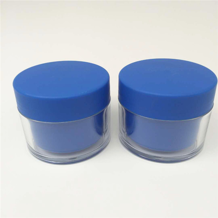 30ML 50ML empty skin care cream jar double layer cosmetic cream container