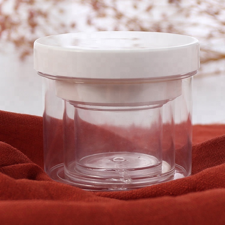 30ML 60ML 150MLPlastic cosmetic jar Factory deliver Empty cosmetic packing Clear lotion container