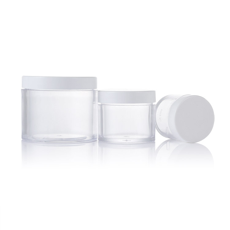 30ML 70ML 150ML PP plastic skin cream thick wall jar for makeup lotion