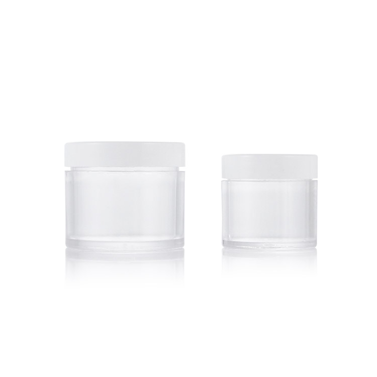 30ML 70ML 150ML PP plastic skin cream thick wall jar for makeup lotion