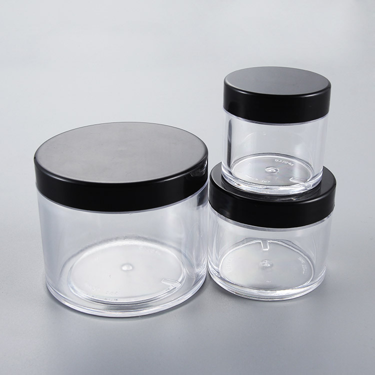 30ML 70ML 150ML PP plastic skin cream thick wall jar for makeup lotion