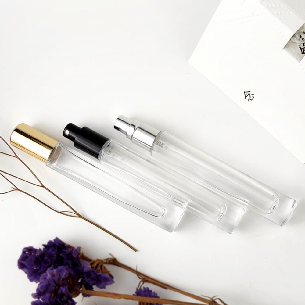 30ML Portable Travel Size Flint Glass Refillable Perfume Spray Bottle Roll On Essential Oil Perfume Deodorant Bottle