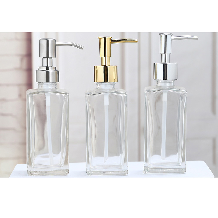 30Ml 50Ml 100Ml 150Ml Frosted Clear Glass Oil Cosmetic Dropper Bottle With Foam Spray Pump