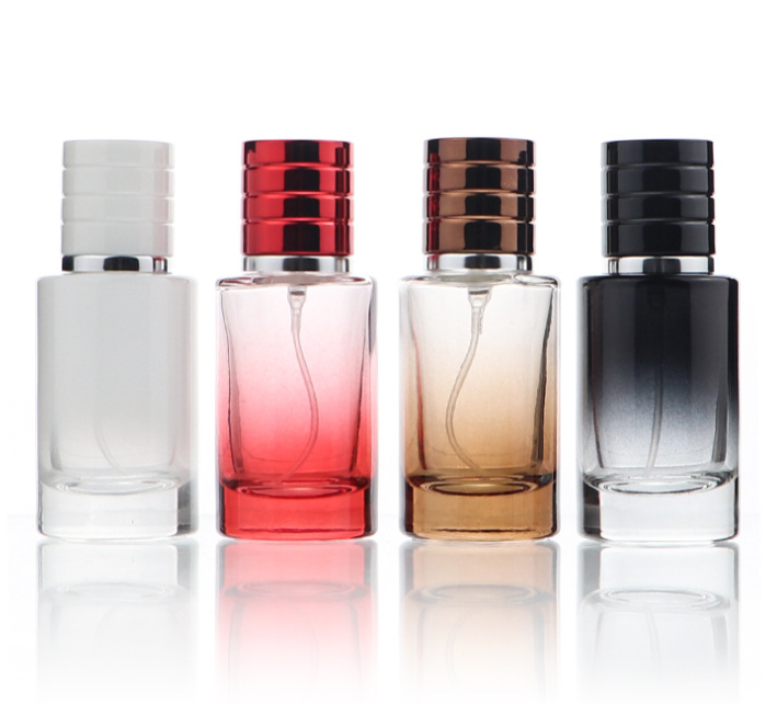30Ml 50Ml 100Ml Low Moq Arabic Empty Simple Crimp Modern Spray Perfume Glass Bottle
