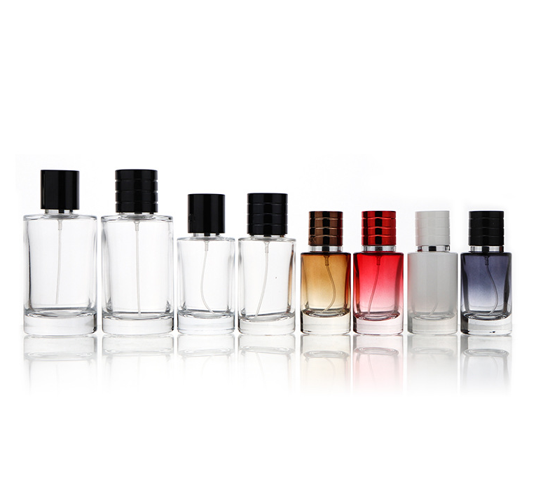30Ml 50Ml 100Ml Low Moq Arabic Empty Simple Crimp Modern Spray Perfume Glass Bottle