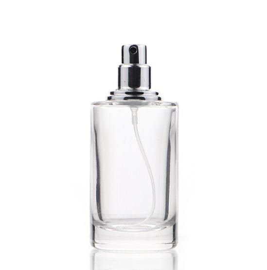 30Ml 50Ml 100Ml Low Moq Arabic Empty Simple Crimp Modern Spray Perfume Glass Bottle