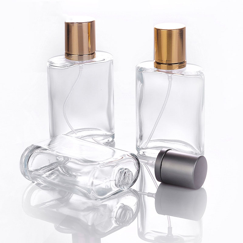 30Ml 50Ml 100Ml Perfume Glass Bottle With Plastic Spray Lid Factory Support Oem