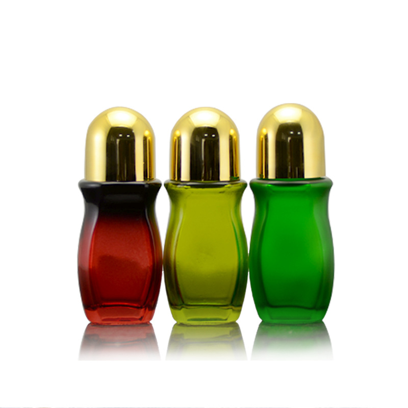 30Ml 50Ml  Roller On Glass Bottle Frosted Essential Oil Bottle