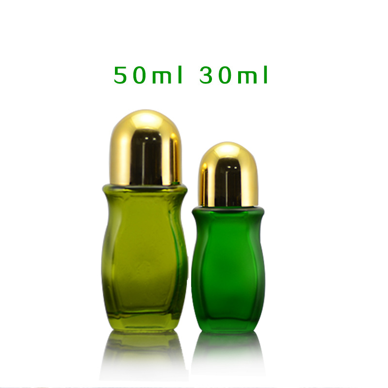 30Ml 50Ml Roller On Glass Bottle Frosted Essential Oil Bottle
