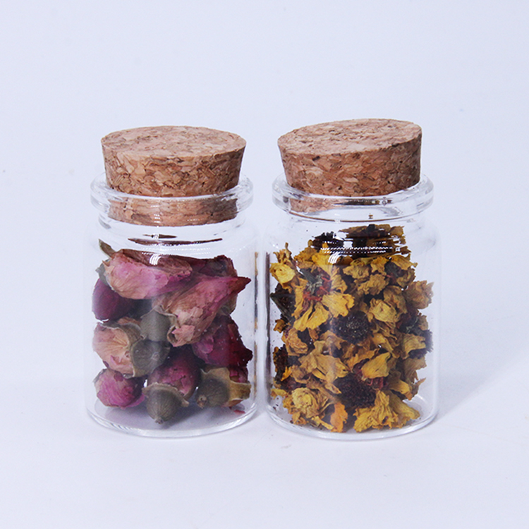 30Ml Borosilicate Glass Vials With Cork Top For Wedding Favors, Wedding Decorations