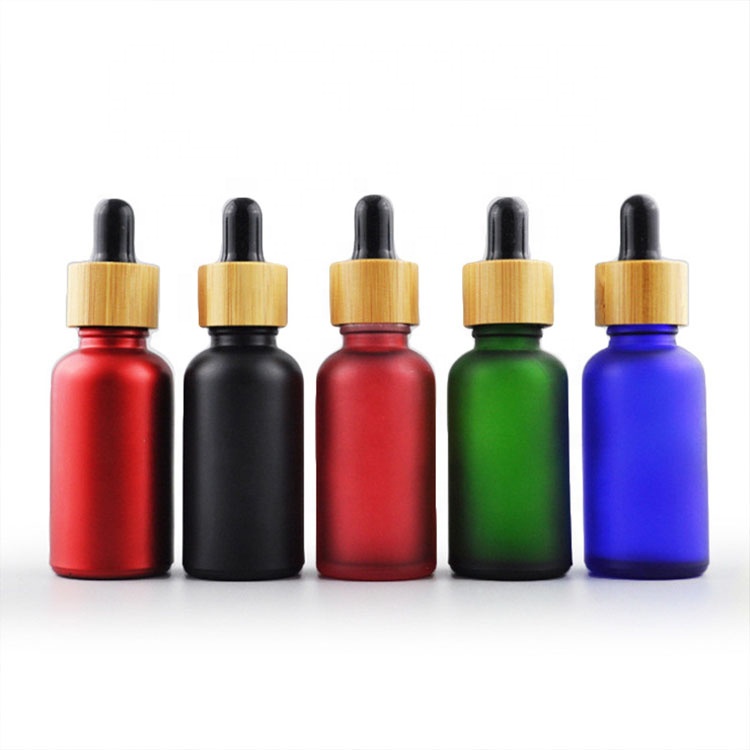 30Ml Glass Dropper Black Essential Oil Bottle