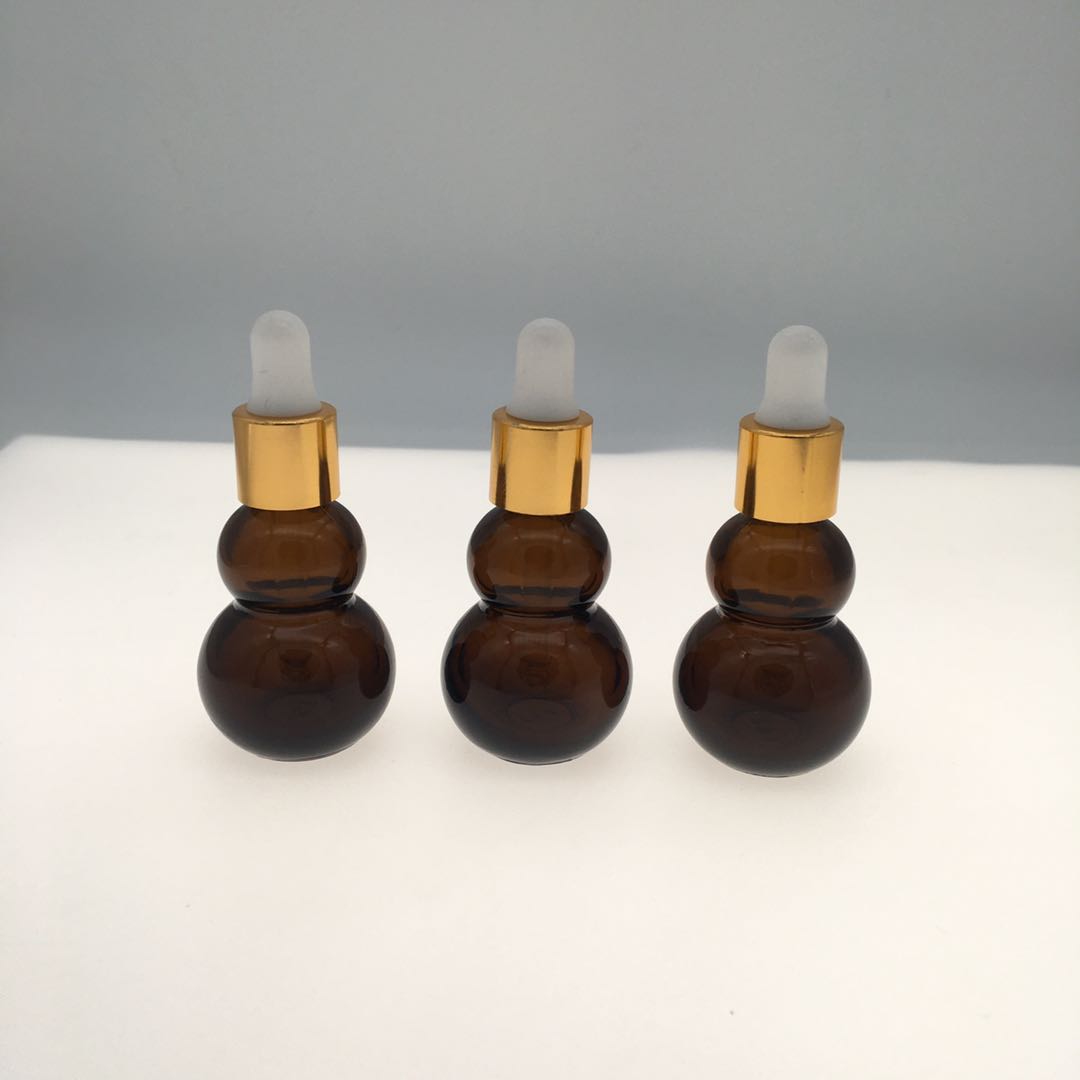 30Ml Matt Glossy Black Frosted Clear Pink Rectangular Glass Bottle