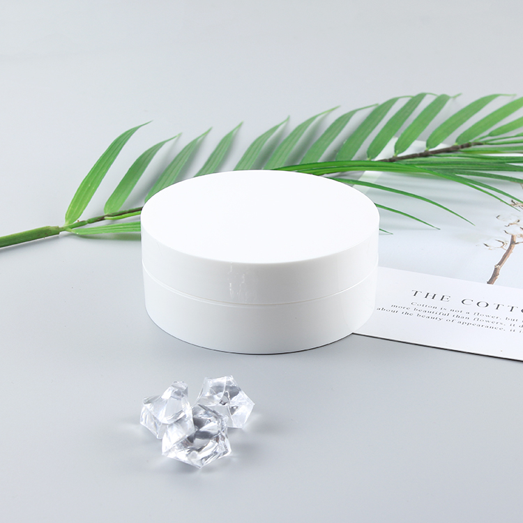 30g 100g flat round facial mask cream jar eye cream jar body scrub butter plastic container