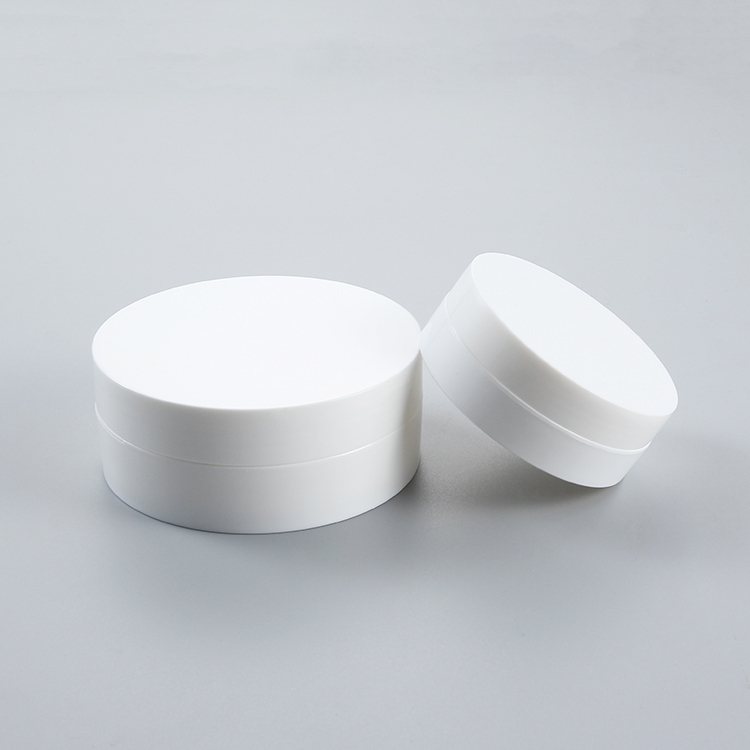30g 100g flat round facial mask cream jar eye cream jar body scrub butter plastic container