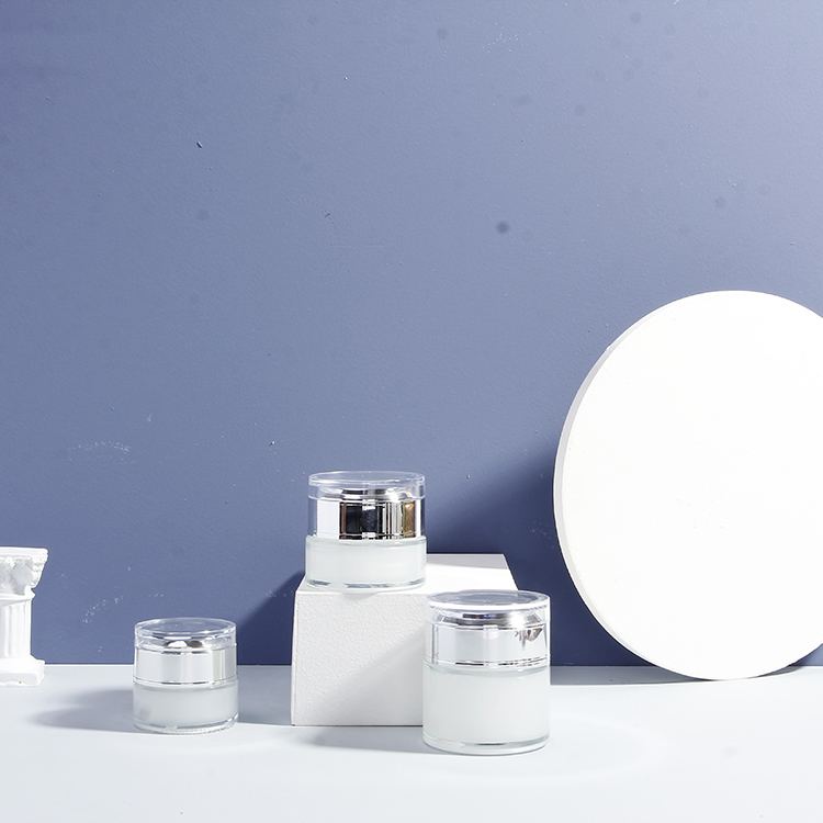 30g-120ml Cosmetic Skin Care Toner Glass Bottle Face Cream Jar Liquid foundation Bottle With Pump Lid