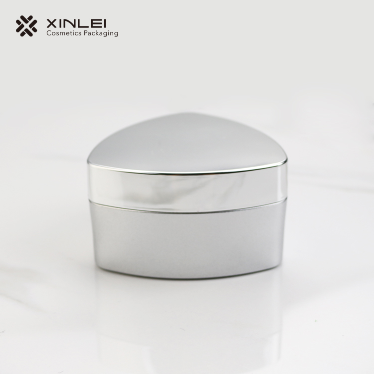 30g 1oz triangle shape green acrylic face cream container 30ml