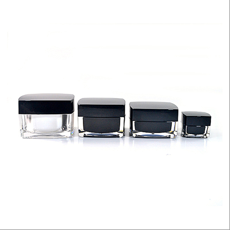 30g 200ml 20ml flat square jar cosmetic