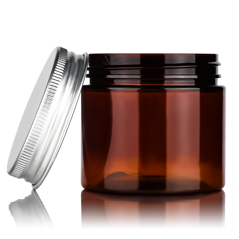 30g 50g 100g 120g 150g 200g 500g HOT Plastic Amber Pet Honey Jar Plastic Cans food wide mouth jar with screw lid