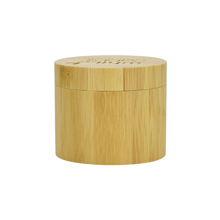 30g 50g 100g 120g 150g 200g eco friendly skincare packaging cosmetic bamboo and aluminum cream jar