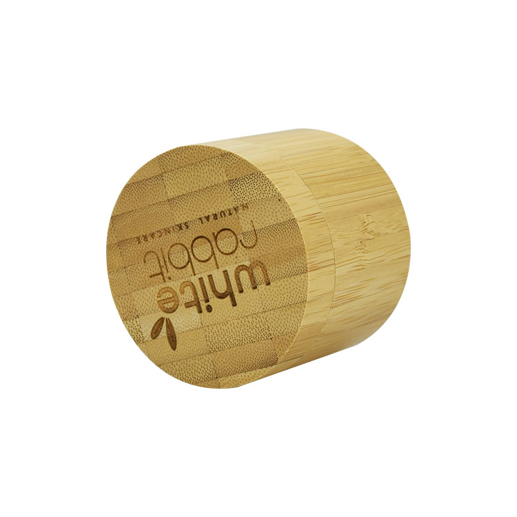 30g 50g 100g 120g 150g 200g eco friendly skincare packaging cosmetic bamboo and aluminum cream jar