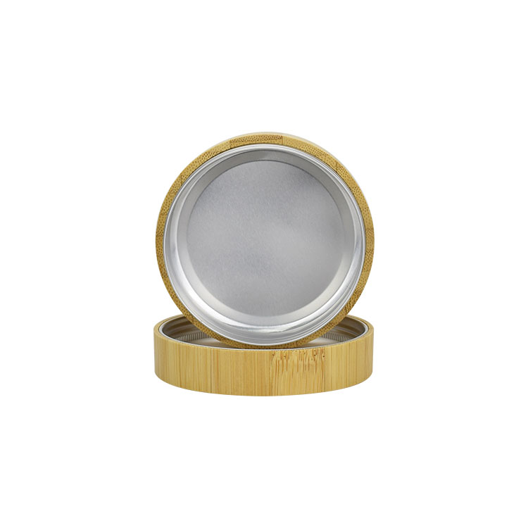 30g 50g 100g 120g 150g natural bamboo design jars skin care package round bamboo cosmetic jar